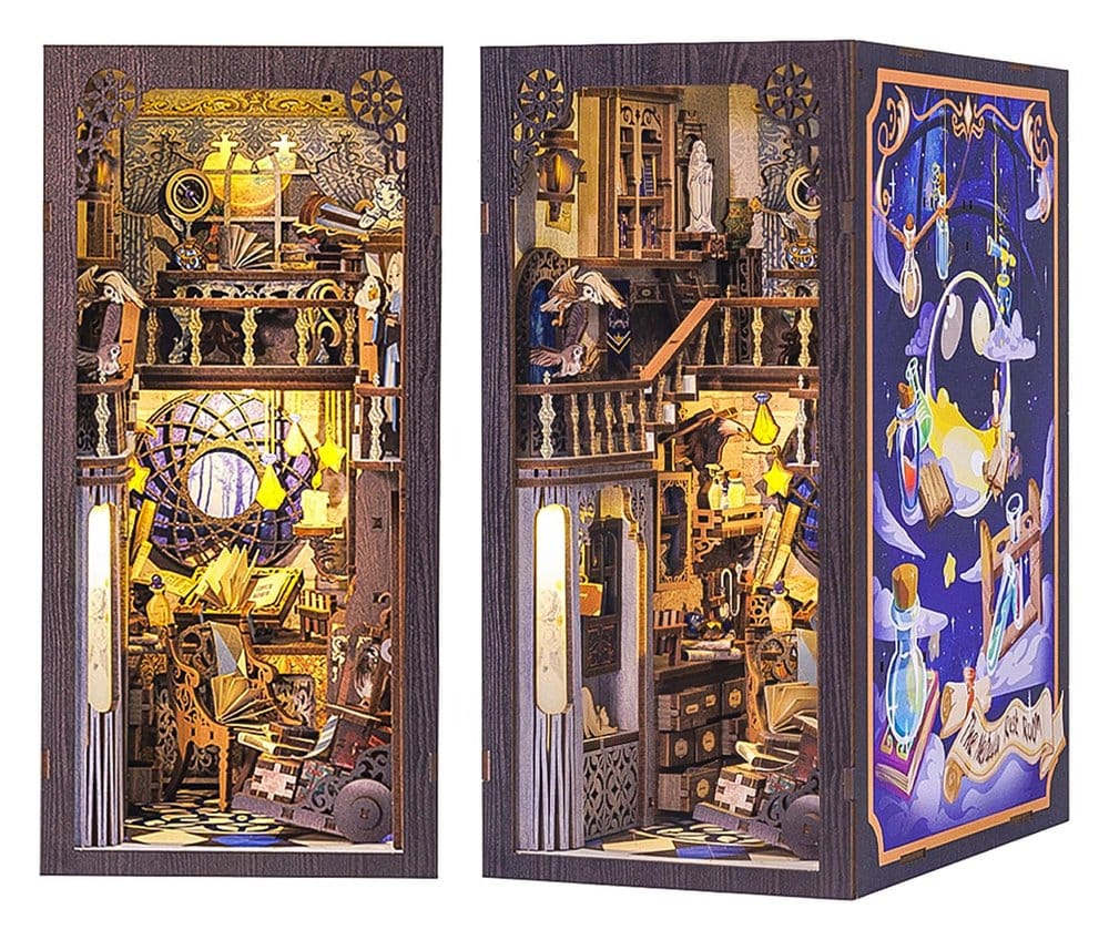 Maquete Book Nook Nebula Common Room 23 x 11 cm