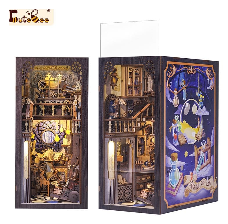 Maquete Book Nook Nebula Common Room 23 x 11 cm