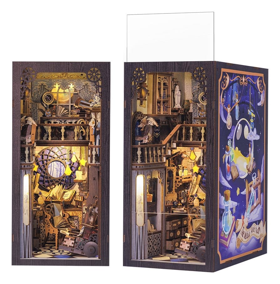 Maquete Book Nook Nebula Common Room 23 x 11 cm