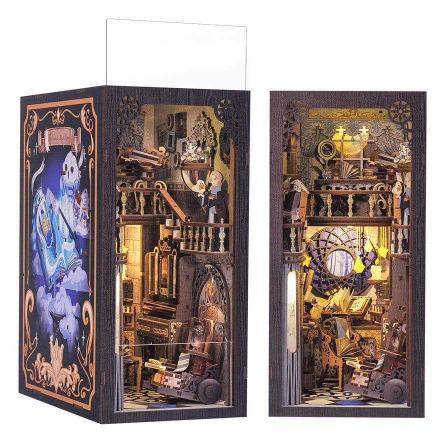 Maquete Book Nook Nebula Common Room 23 x 11 cm