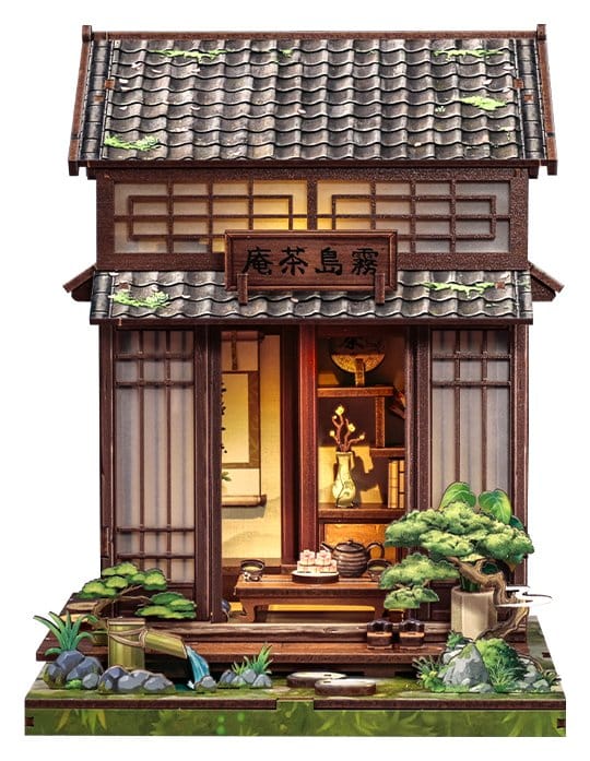 Maqueta Model Kit Miniature House Kirishima Cha-an 19 x 14 cm