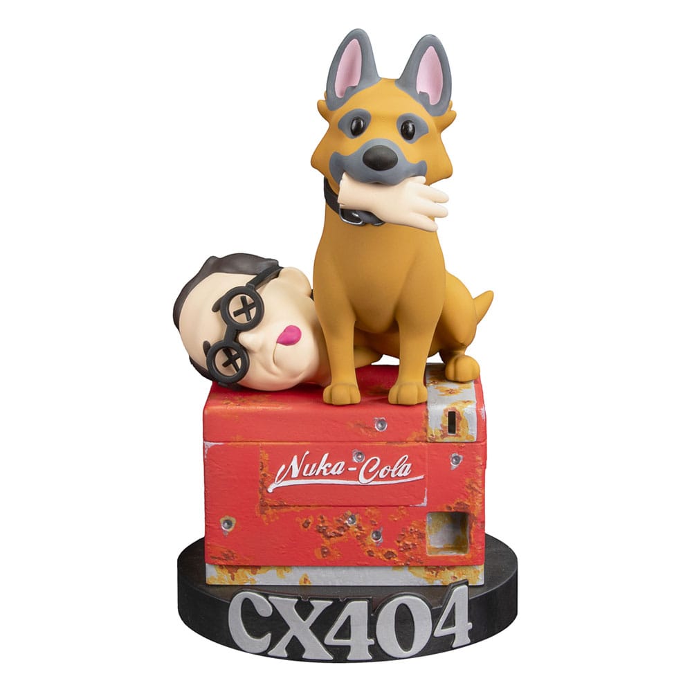 Fallout Figura Vinyl CX404 & Wilzig (Head) Stylized 20 cm