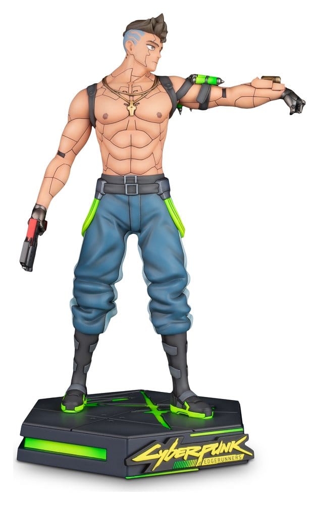 Cyberpunk Edgerunners Figura PVC David 23 cm