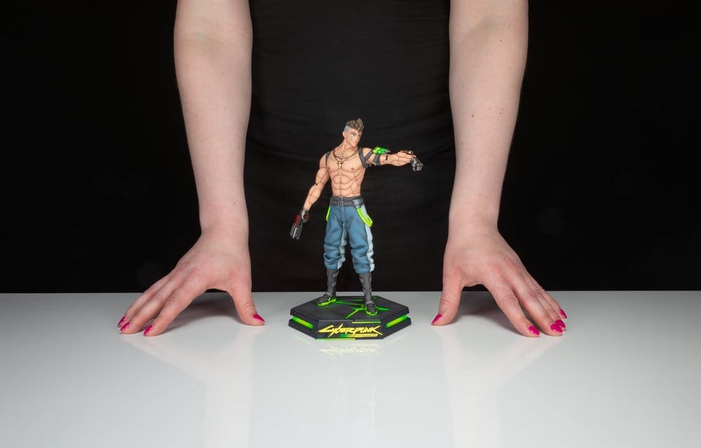 Cyberpunk Edgerunners Figura PVC David 23 cm