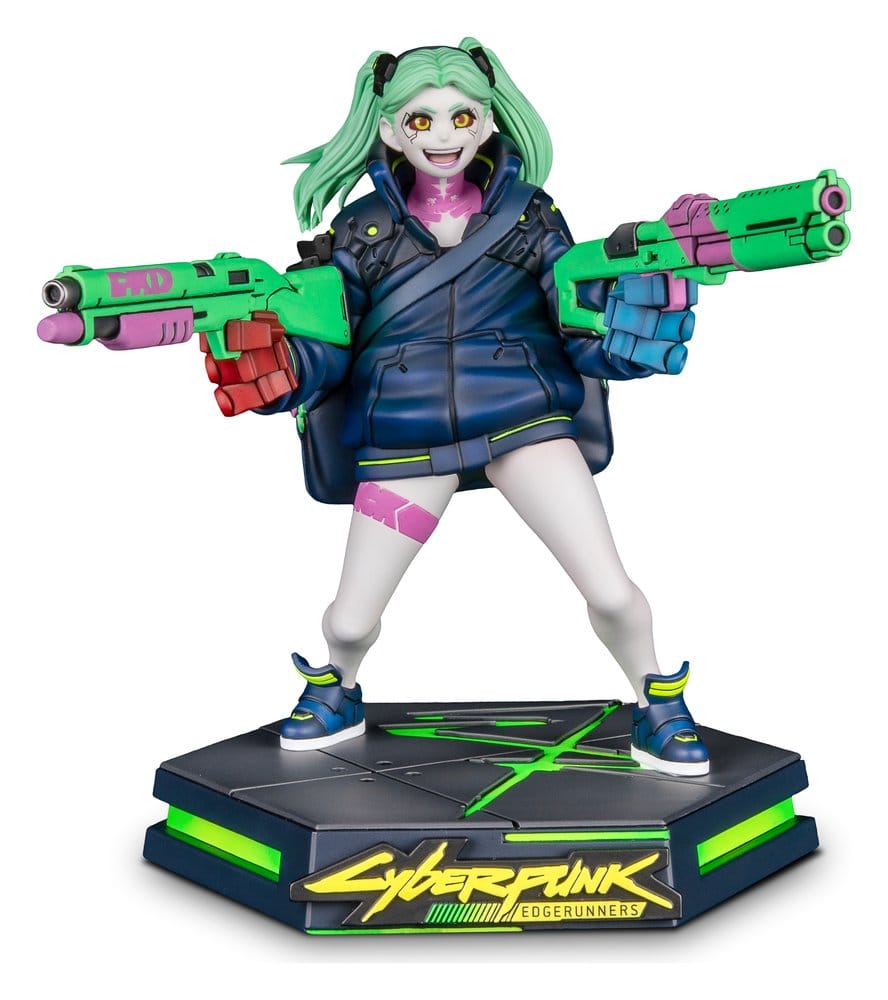 Cyberpunk Edgerunners Figura PVC Rebecca 15 cm Frikytopia