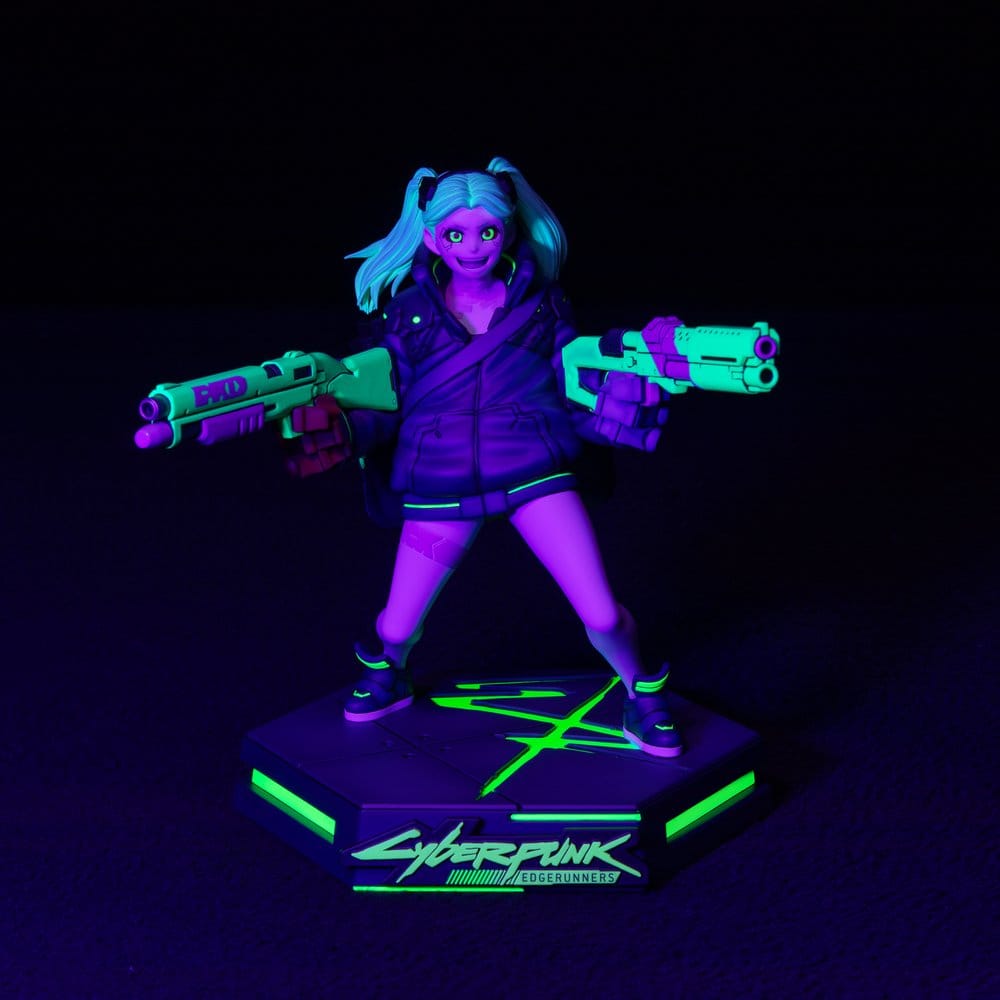 Cyberpunk Edgerunners Figura PVC Rebecca 15 cm