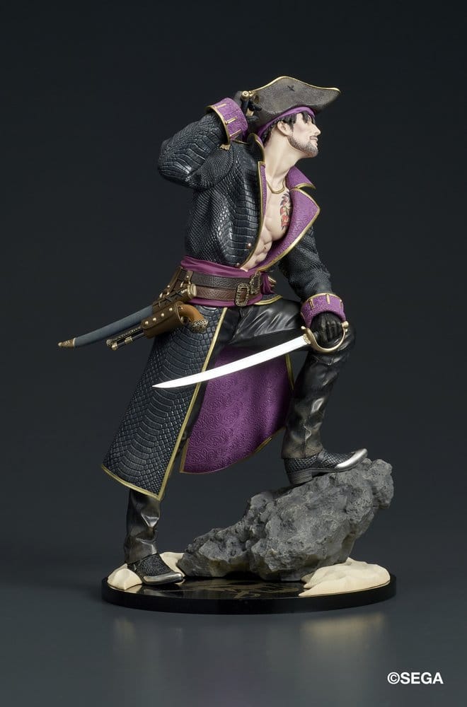 Like a Dragon: Pirate Yakuza in Hawaii DIGSTA Figura PVC Captain Majima (Goro Majima) 18 cm
