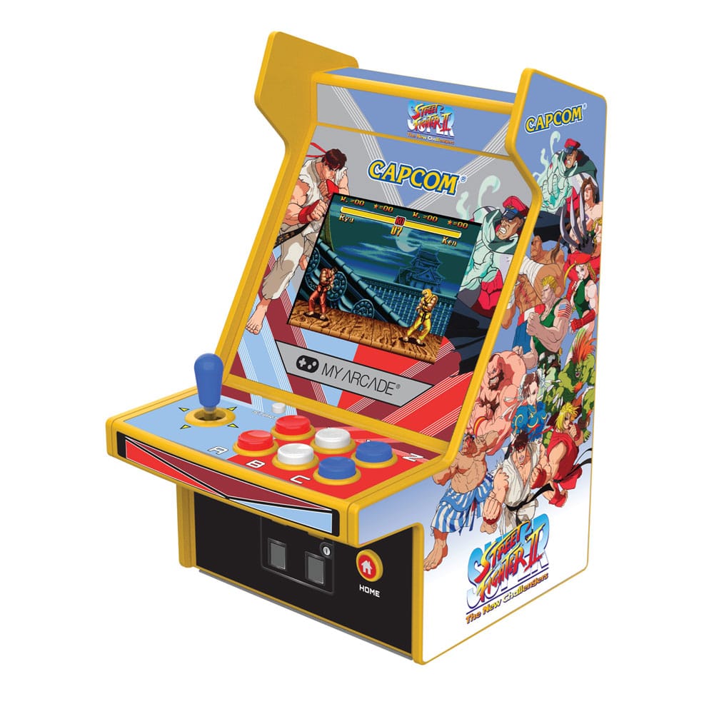 Super Street Fighter II Consola portátil de juegos retro Arcade Micro Player Pro Frikytopia