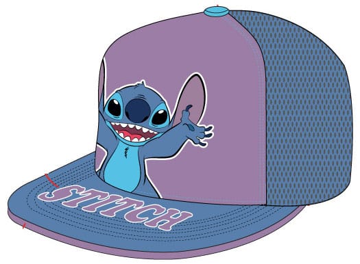 Lilo & Stitch Gorra Béisbol Cap Stitch Standing Frikytopia