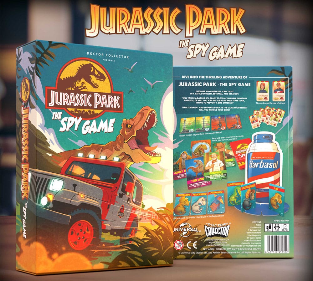 JURASSIC PARK THE SPY GAME