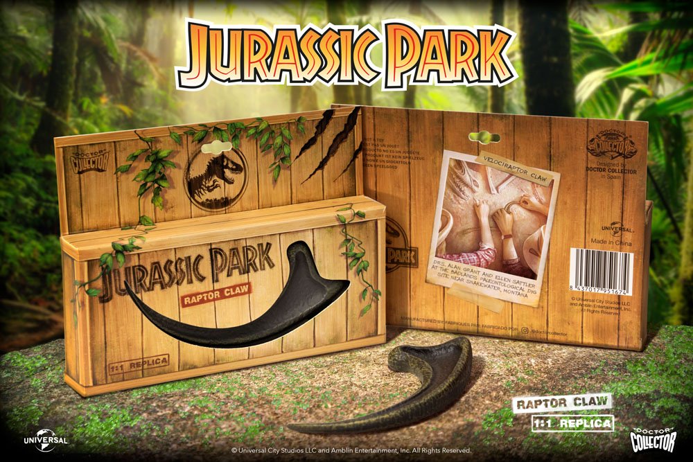 Jurassic Park Replica 1/1 Garra De Raptor