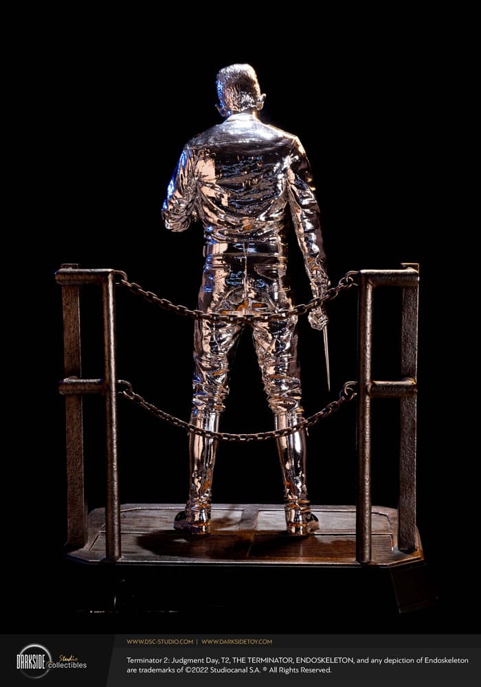 Terminator 2 Judgement Day Estatua Premium 1/3 T-1000 Liquid Metal 30th Anniversary Edition 70 cm