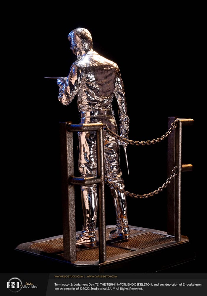 Terminator 2 Judgement Day Estatua Premium 1/3 T-1000 Liquid Metal 30th Anniversary Edition 70 cm