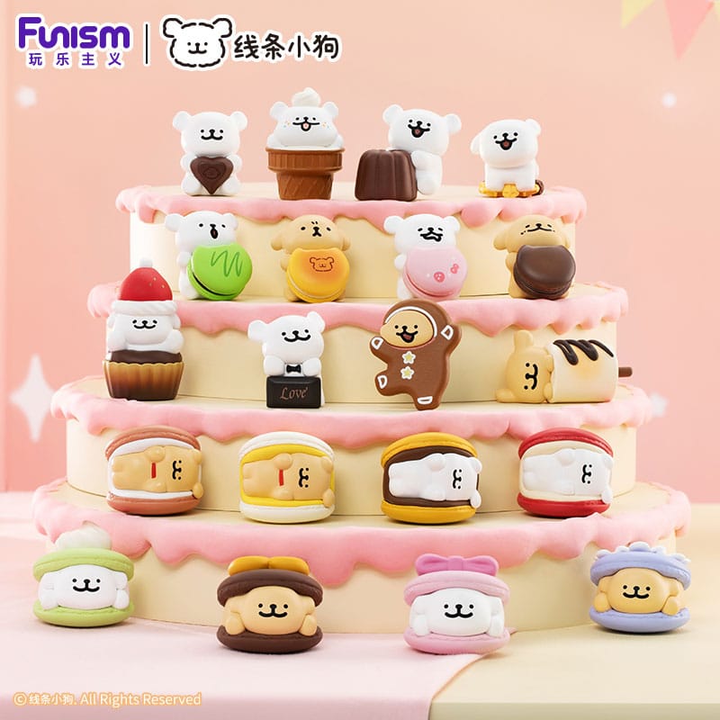 Maltese pack de 3 Minifiguras Sweet Box Series Puppy Face 9 cm Expositor (6)