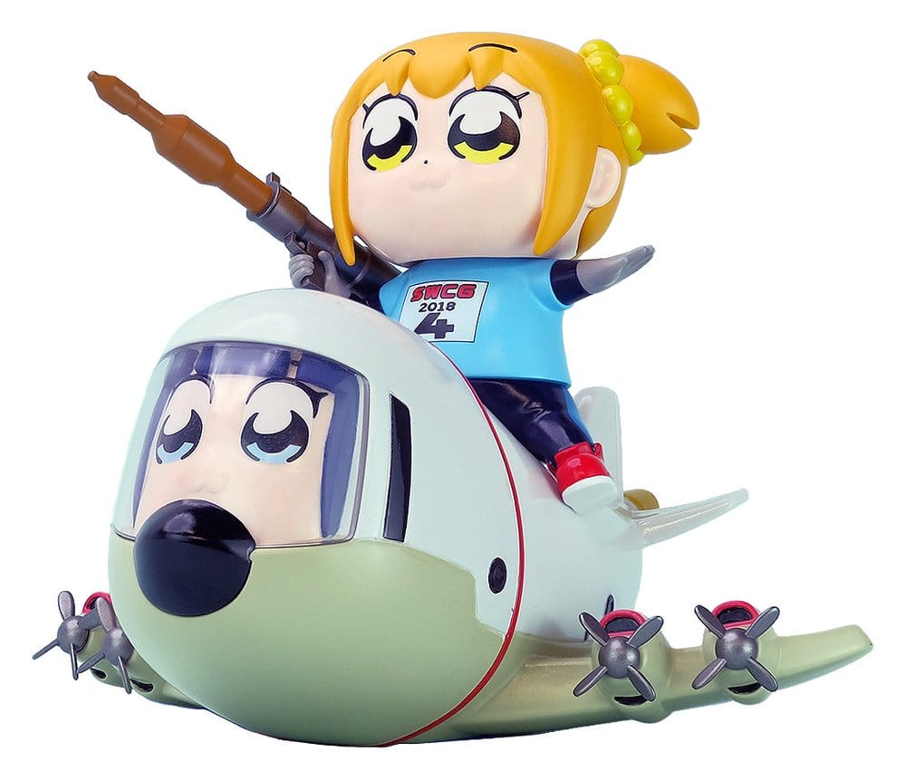 Pop Team Epic Pack de 2 Figuras Vinyl Chibi Creature POPUKO & PIPIMI: Skeleton Competition Ver.