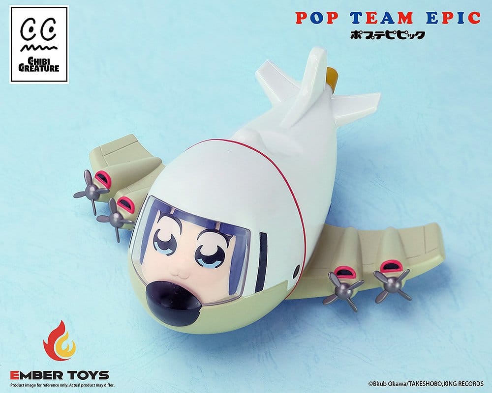 Pop Team Epic Pack de 2 Figuras Vinyl Chibi Creature POPUKO & PIPIMI: Skeleton Competition Ver.