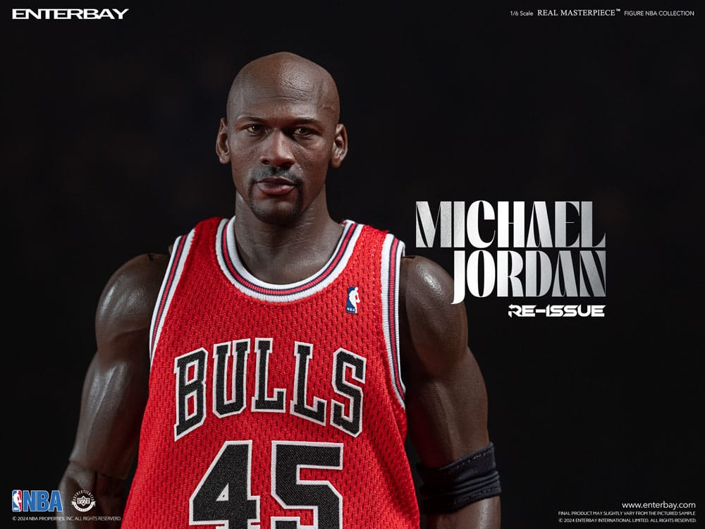 NBA Collection Figura Real Masterpiece 1/6 Michael Jordan I'm Back Edition Limited 30 cm