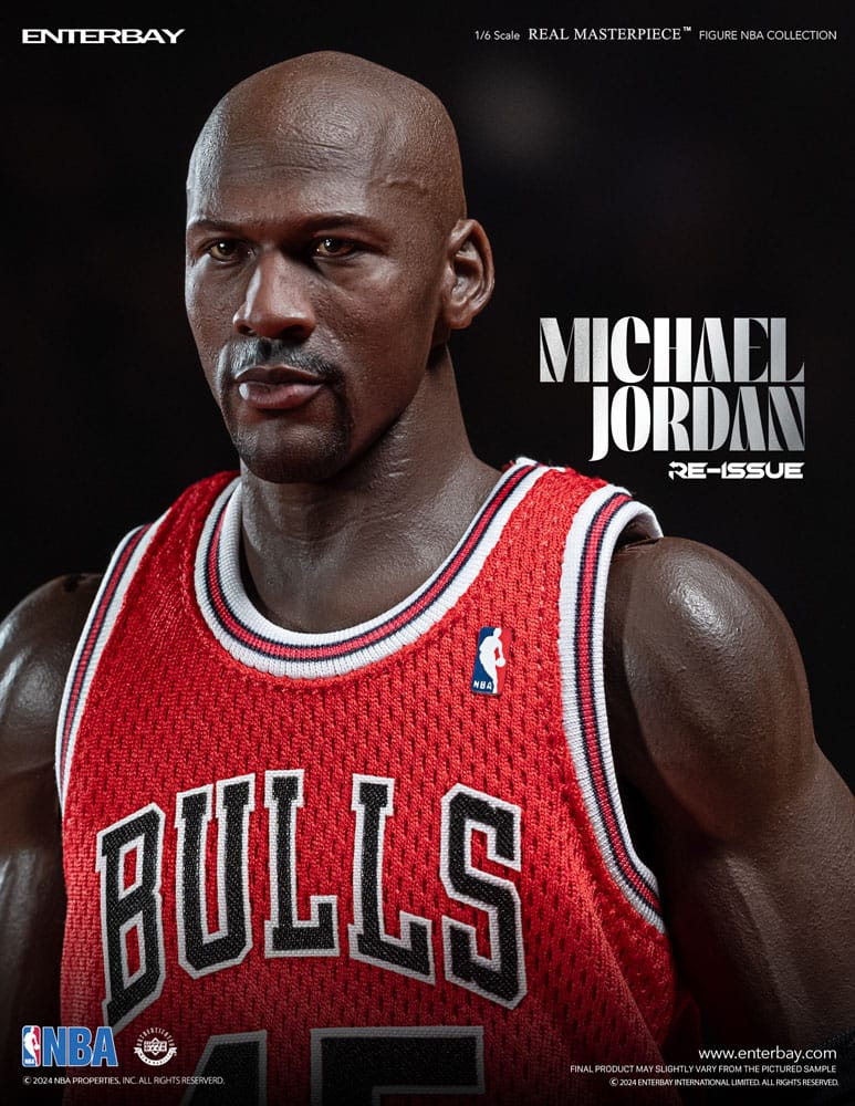 NBA Collection Figura Real Masterpiece 1/6 Michael Jordan I'm Back Edition Limited 30 cm