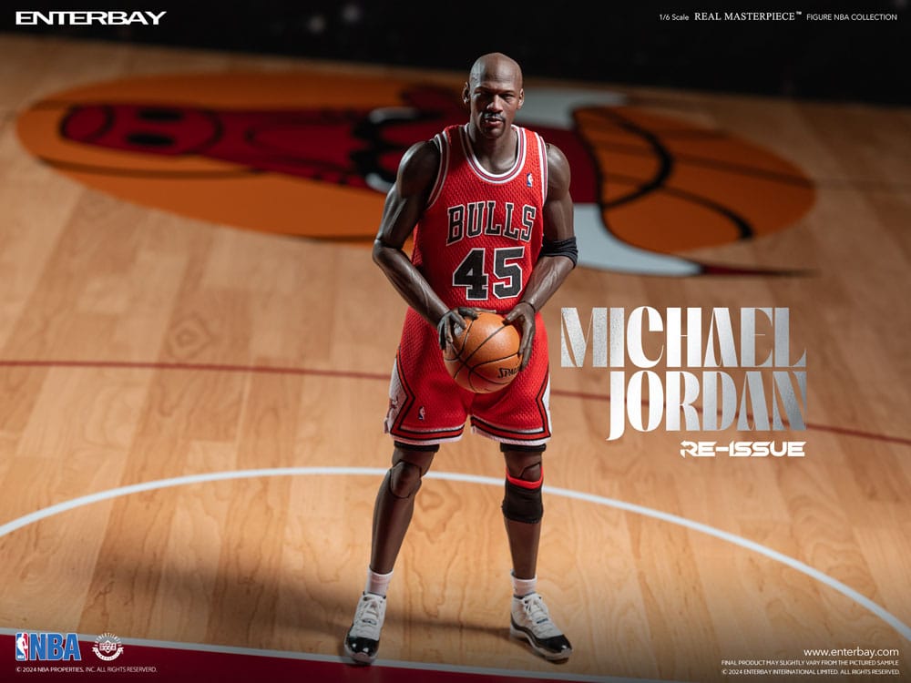 NBA Collection Figura Real Masterpiece 1/6 Michael Jordan I'm Back Edition Limited 30 cm