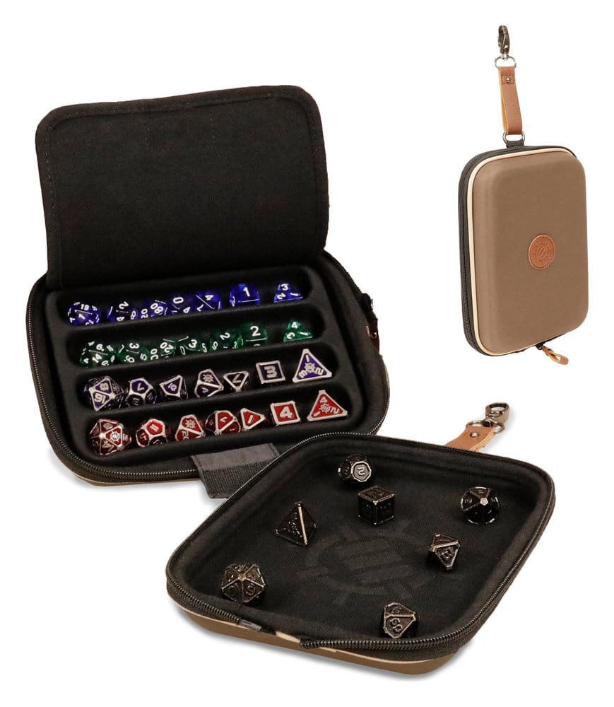 Enhance Juego de Mesa Bolsa para dados Designer Edition Beige Frikytopia