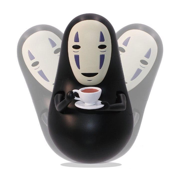 El viaje de Chihiro Figura de fondo redondo No Face's coffe time 6 cm Frikytopia