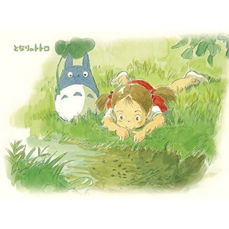 Mi vecino Totoro Puzzle y caballete By the little stream (150 Piezas)