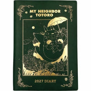 O Meu Vizinho Totoro Diário Totoro spinning top green gold foil