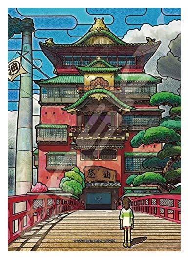 El viaje de Chihiro Puzzle Vidriera Aburaya (208 Piezas)