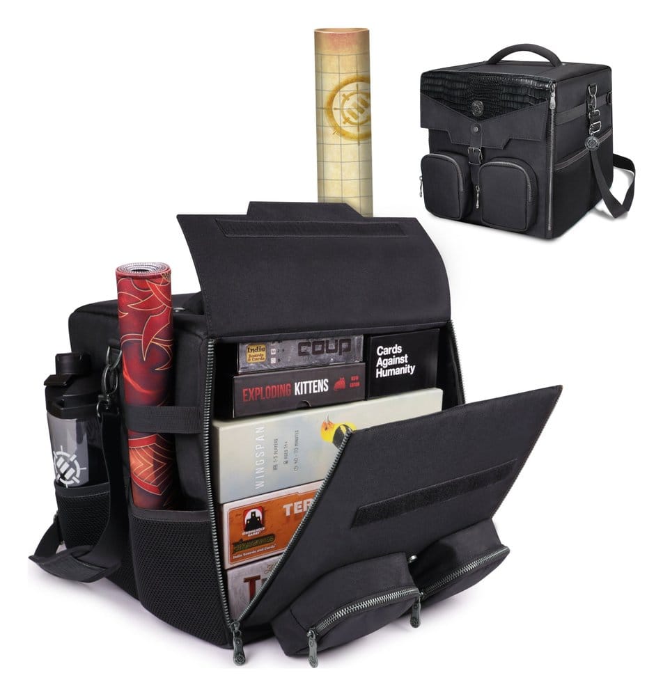 Enhance Juego de Mesa Bolso de hombro Collector's Edition Negro Frikytopia