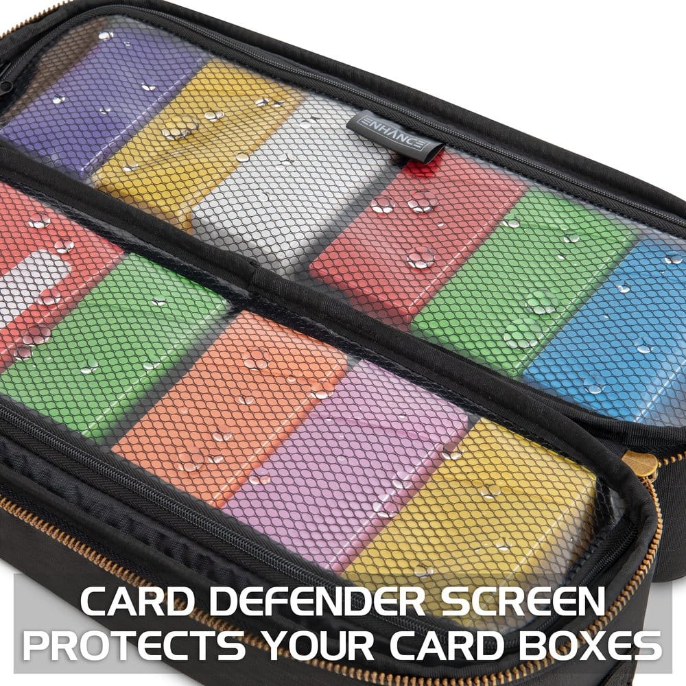 Enhance TCG Series Bolsa para Deckbox e Playmat Preto