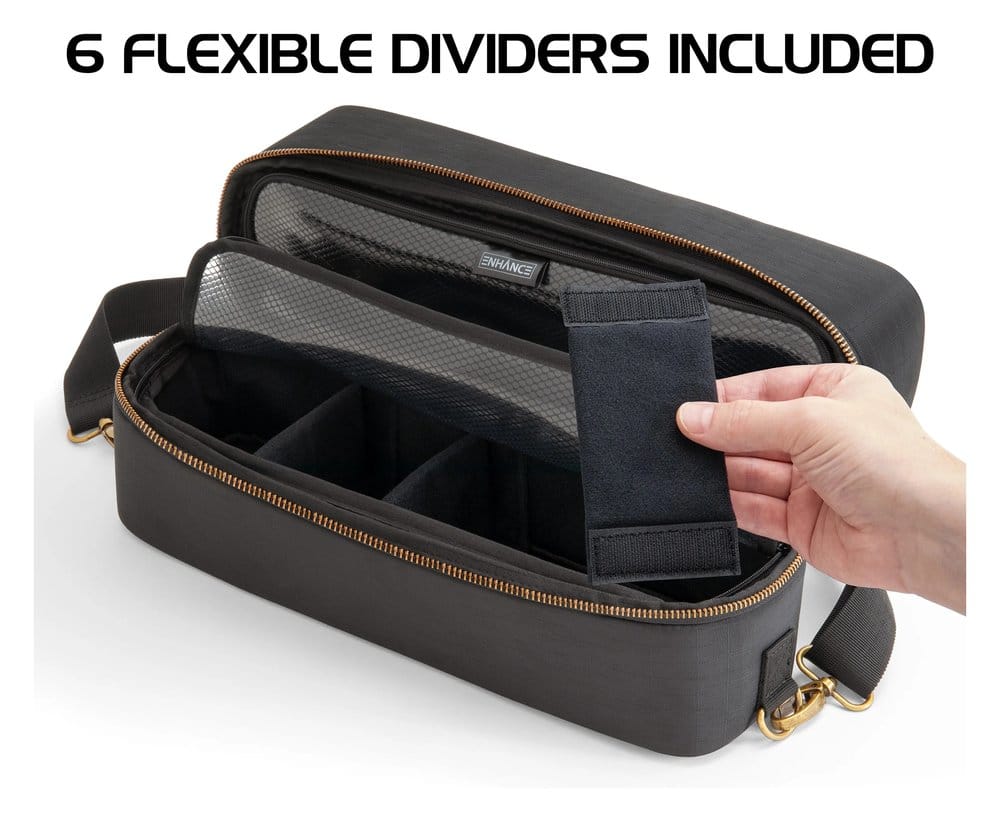 Enhance TCG Series Bolsa para Deckbox e Playmat Preto