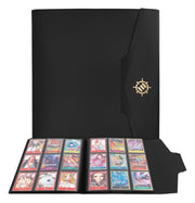 Enhance Binder Arquivo de Cartas de 9 Bolsos Preto 30 x 25 x 3 cm