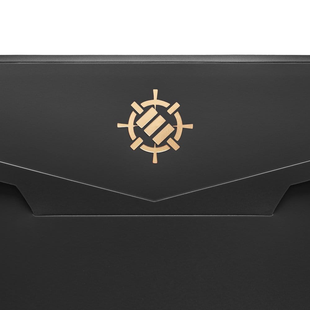 Enhance Binder Arquivo de Cartas de 9 Bolsos Preto 30 x 25 x 3 cm