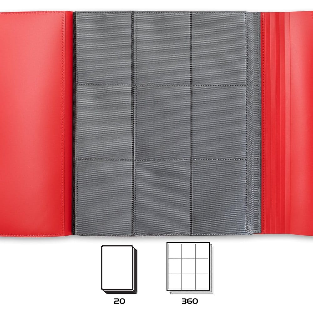 Enhance Binder Álbum de Cartas Vermelho 30 x 25 x 3 cm