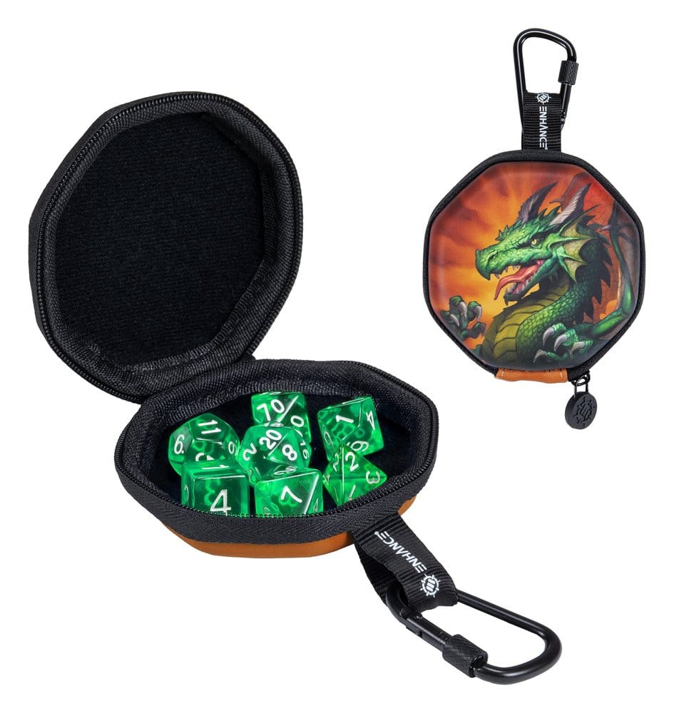 Enhance Tabletop Set de Dados Dragon Verde Frikytopia