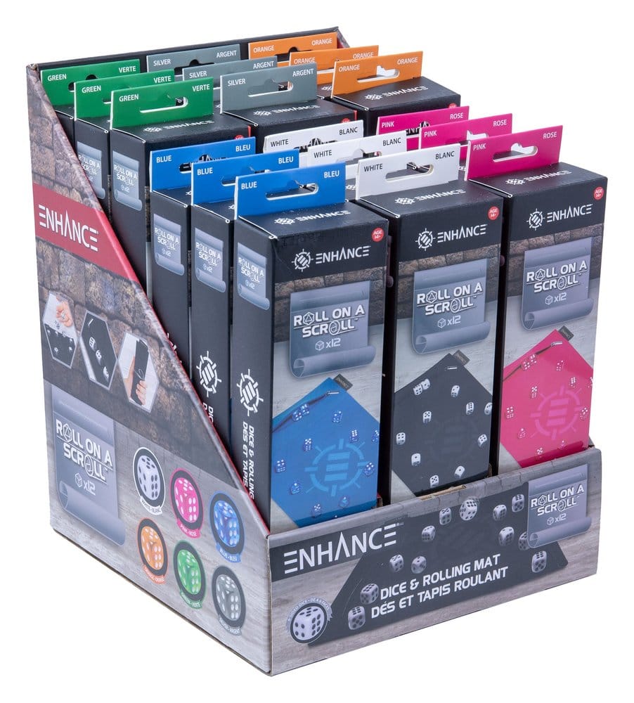 Enhance Accesorios de mesa Roll on a Scroll Multicolor Display (18) Frikytopia
