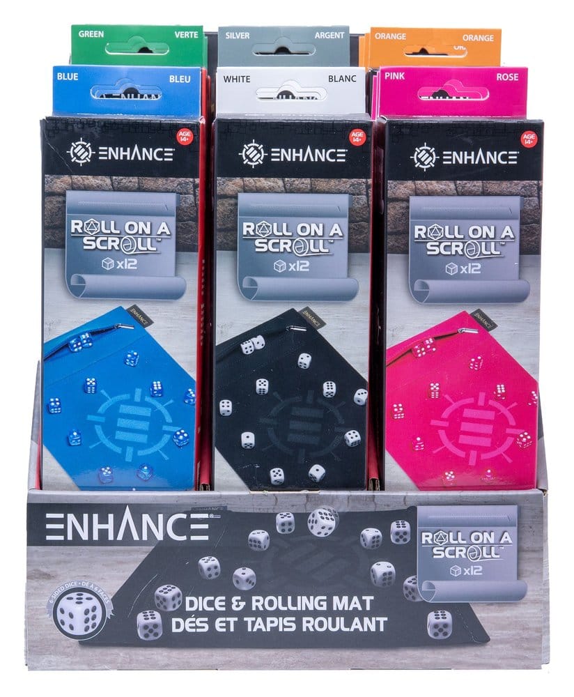 Enhance Accesorios de mesa Roll on a Scroll Multicolor Display (18)