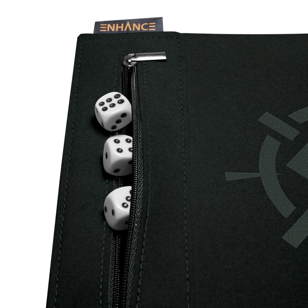 Enhance Accesorios de mesa Roll on a Scroll Dado y tapete para enrollar Blanco
