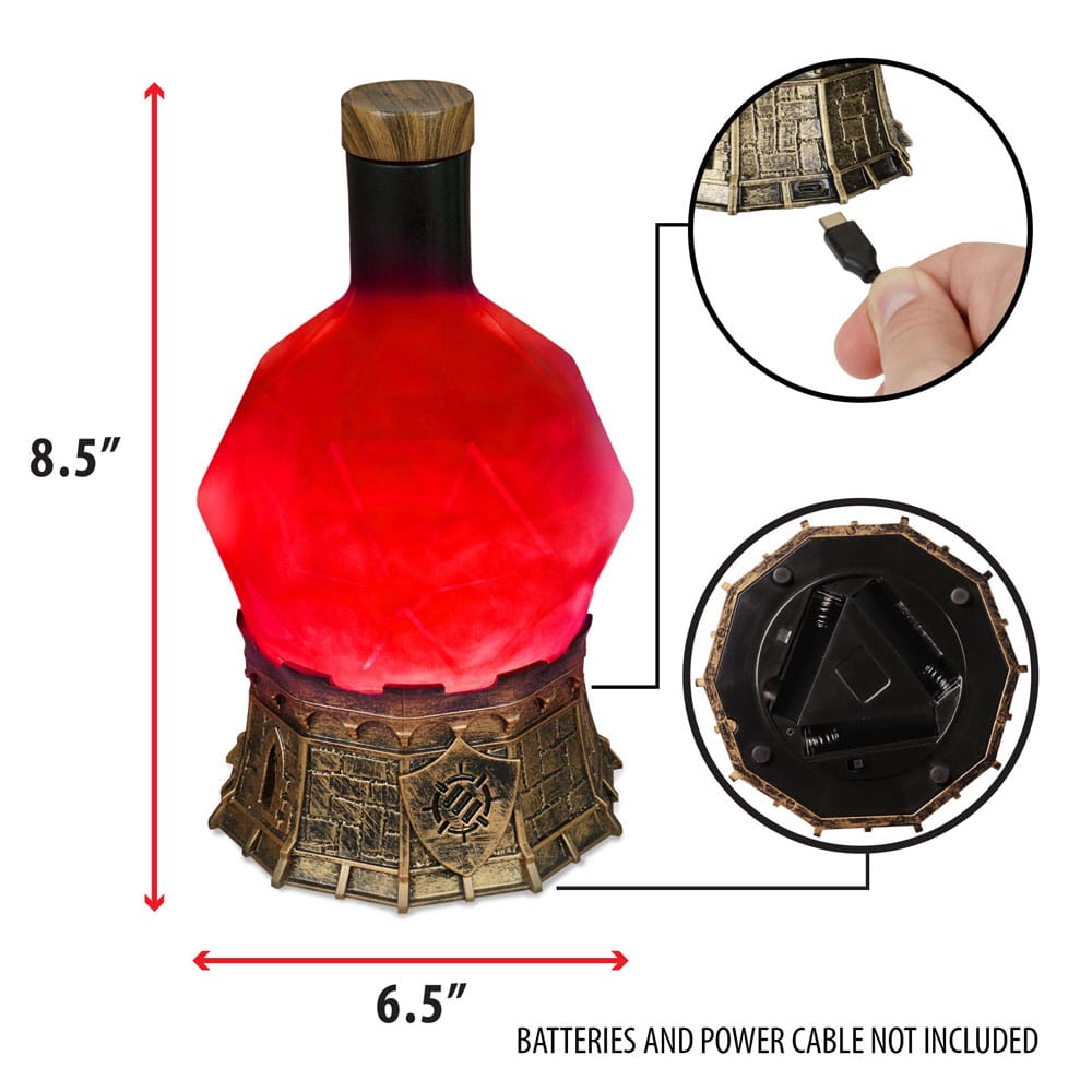 Enhance Candeeiro Sorcerer's Potion Vermelho