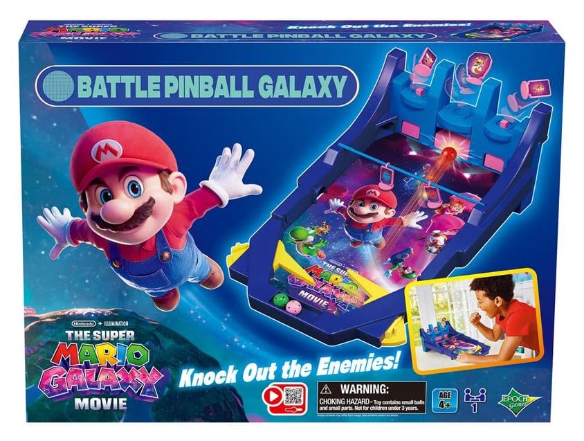 Super Mario juego Galaxy Movie Battle Pinball Frikytopia