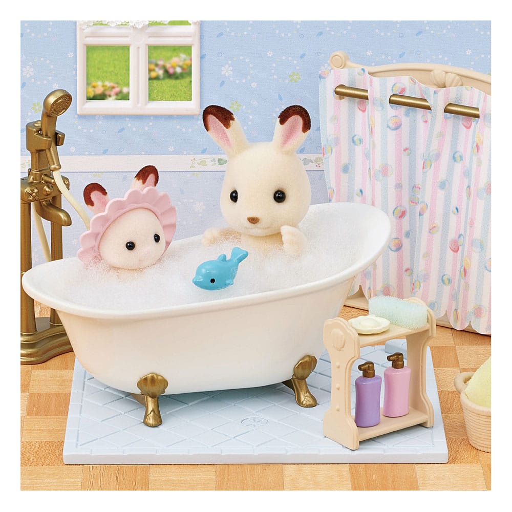 Sylvanian Families: Set de Baño y Ducha