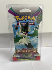 Evoretro Protectores PET para Pokémon TCG Booster Pack 0 mm (Paquete de 10)