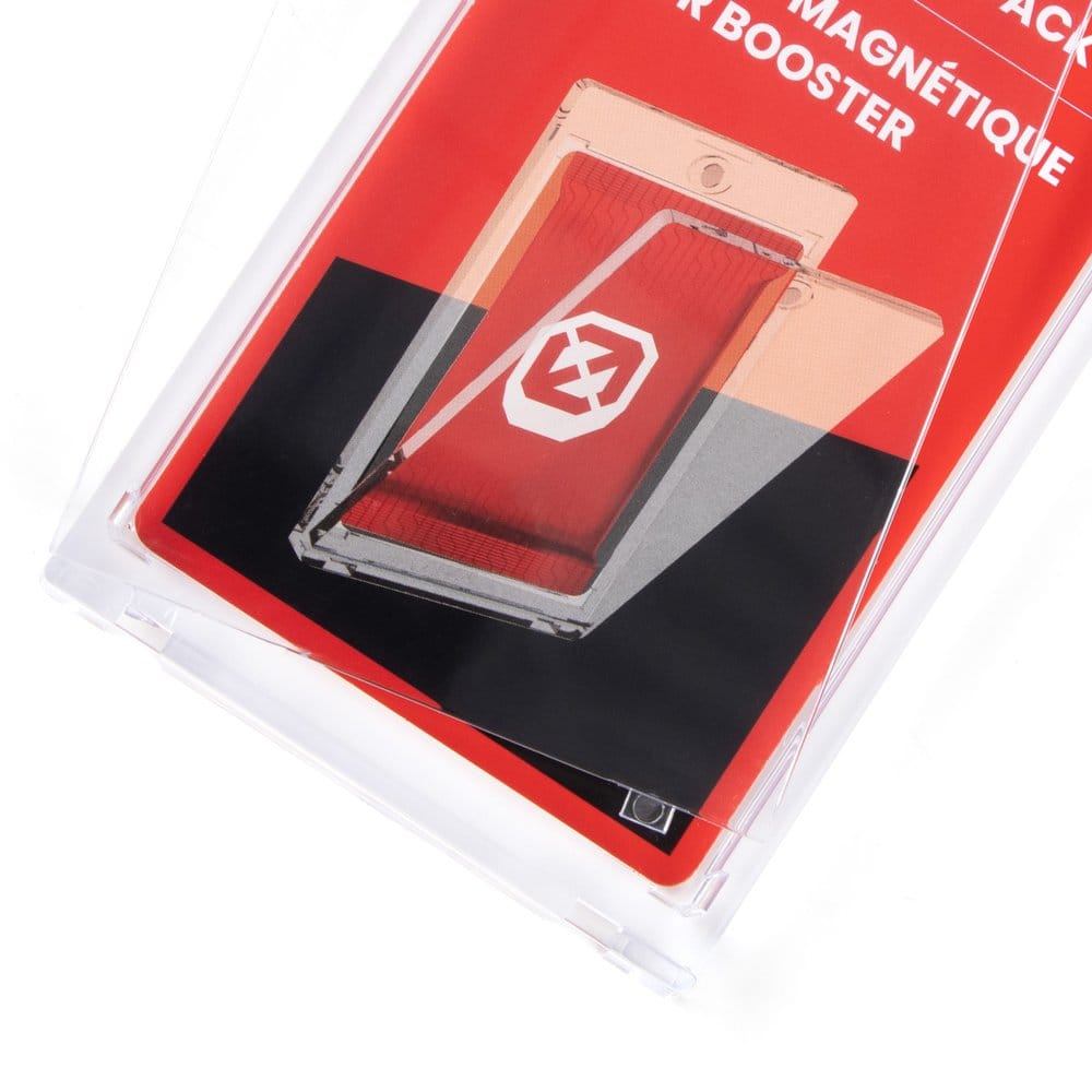 Caja de acrílico Pack de 10 Magnetic One Touch Protector para Booster Packs
