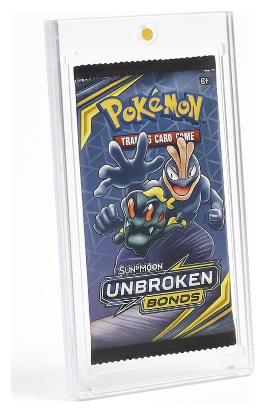 Caja de acrílico Pack de 10 Magnetic One Touch Protector para Booster Packs