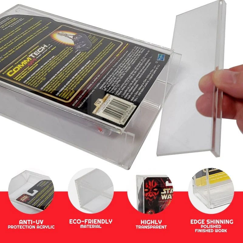 Evoretro pack de 2 Displays Acrílico para figuras articuladas