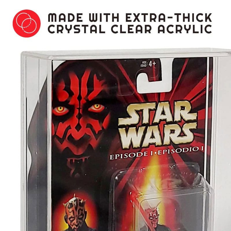 Evoretro pack de 2 Displays Acrílico para figuras articuladas