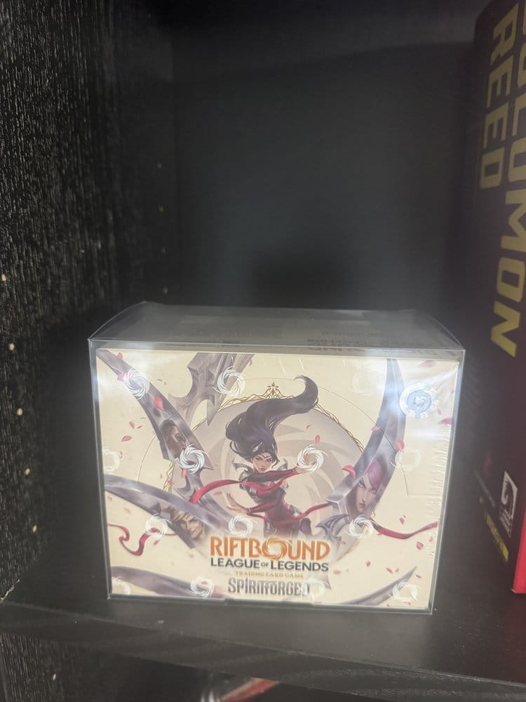 Evoretro Caja de PET Pack de 5 Protector para League of Legends TCG Origins Booster Display Box Frikytopia