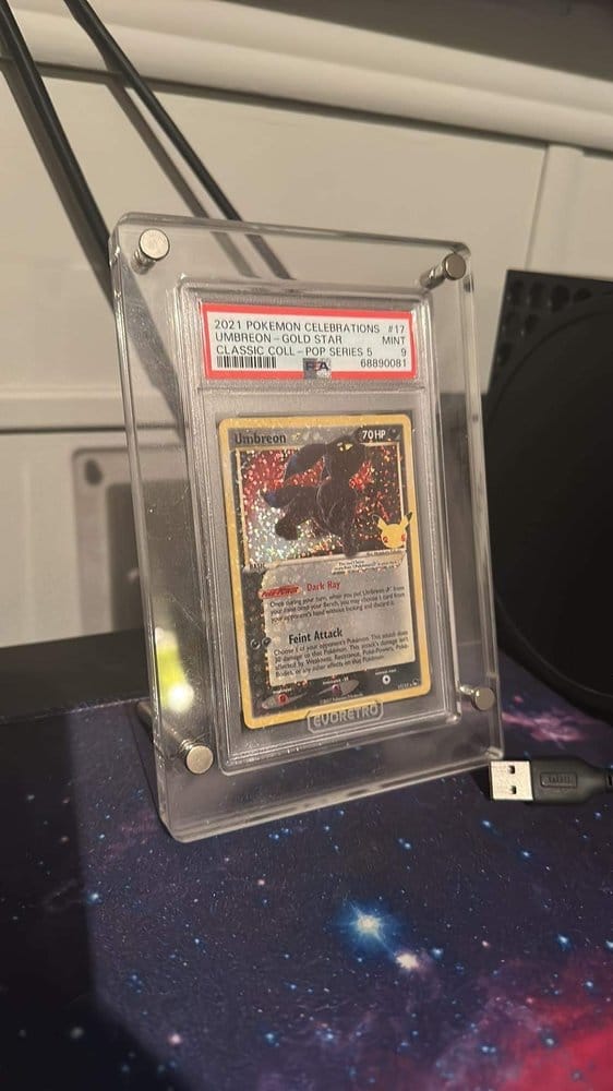 Evoretro Display de Acrílico para PSA Graded Cards 3mm