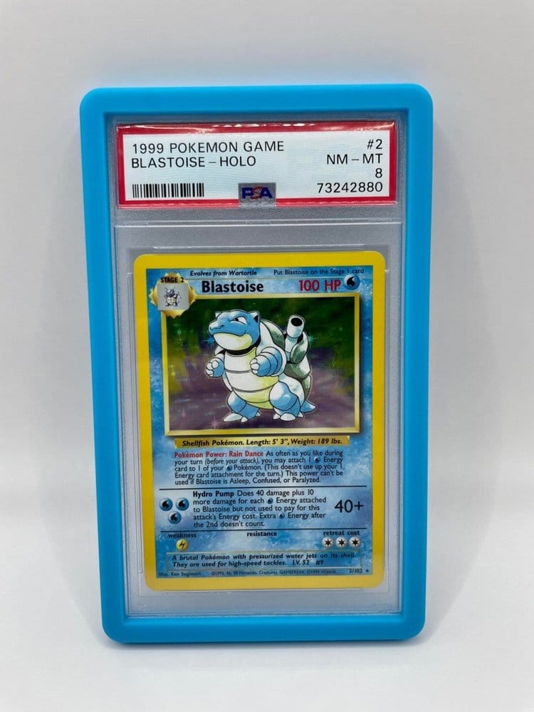 Evoretro Protector Bumper para Slabs PSA Light Blue