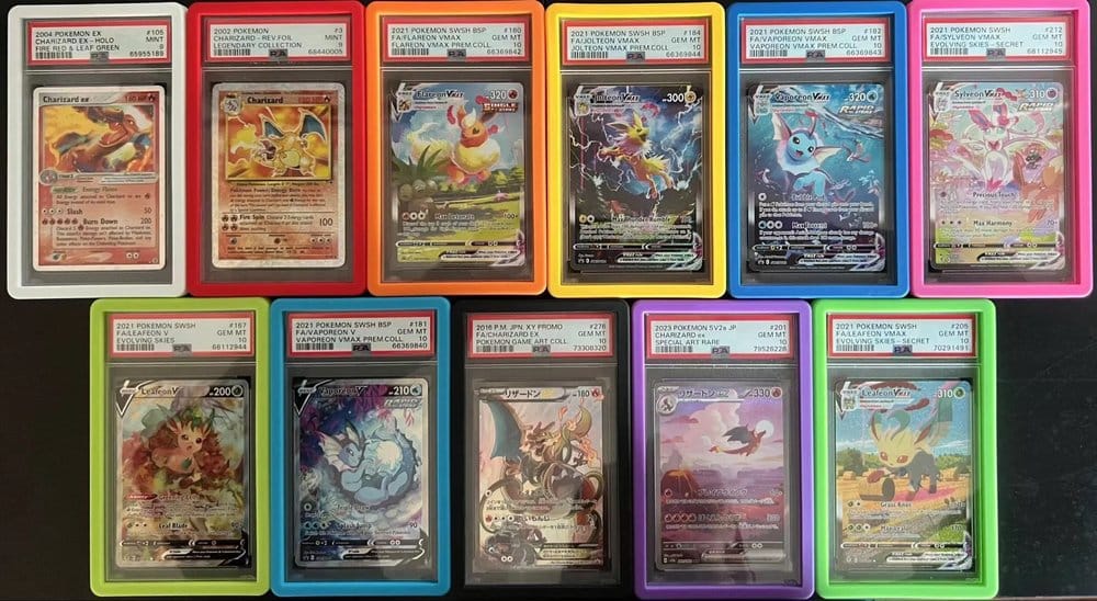 Evoretro Protector Bumper para Slabs PSA Gray